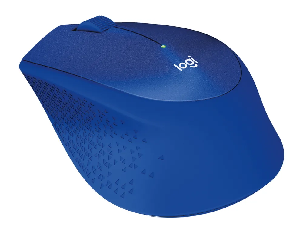 Mouse Wireless Logitech M330 Silent Plus, Albastru