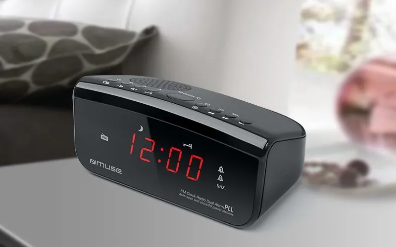 Radio portabil MUSE M-12 CR, Negru