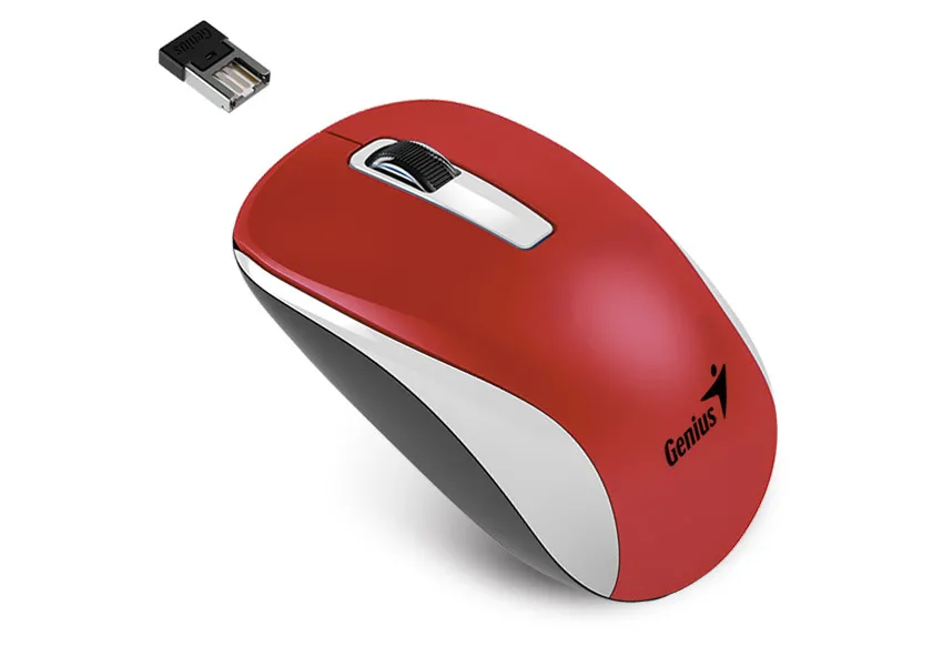 Mouse Wireless Genius NX-7010, Roșu