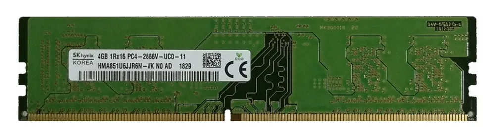 Memorie RAM Hynix HMA851U6JJR6N-VKN0, DDR4 SDRAM, 2666 MHz, 4GB, Hynix 4GB DDR4 2666