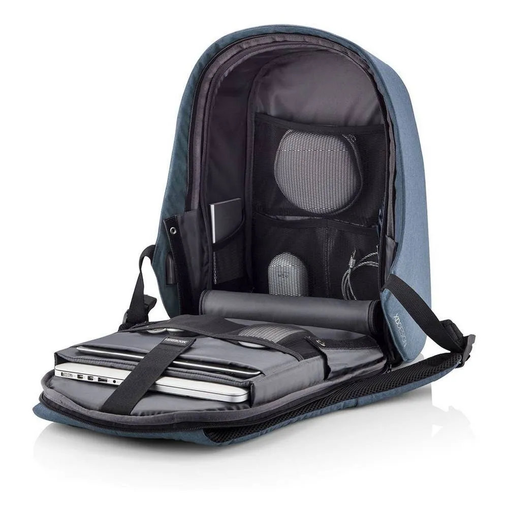 Rucsac pentru Laptop Bobby Hero Small, 13.3", Piele artificială, Albastru