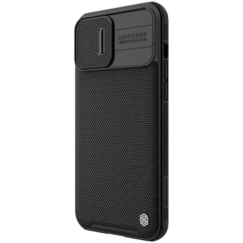Husă Nillkin iPhone 13 Pro Max, Textured Pro Case, Negru