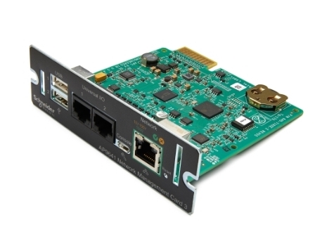 Card de gestionare a rețelei APC AP9641, Turn