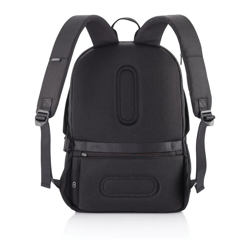 Rucsac pentru Laptop Bobby Soft, 15.6", Textil, Negru