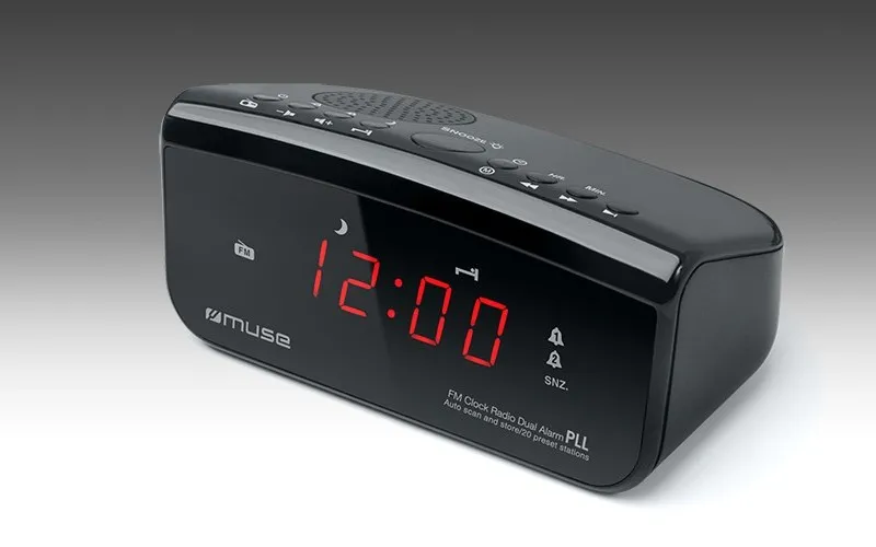 Radio portabil MUSE M-12 CR, Negru