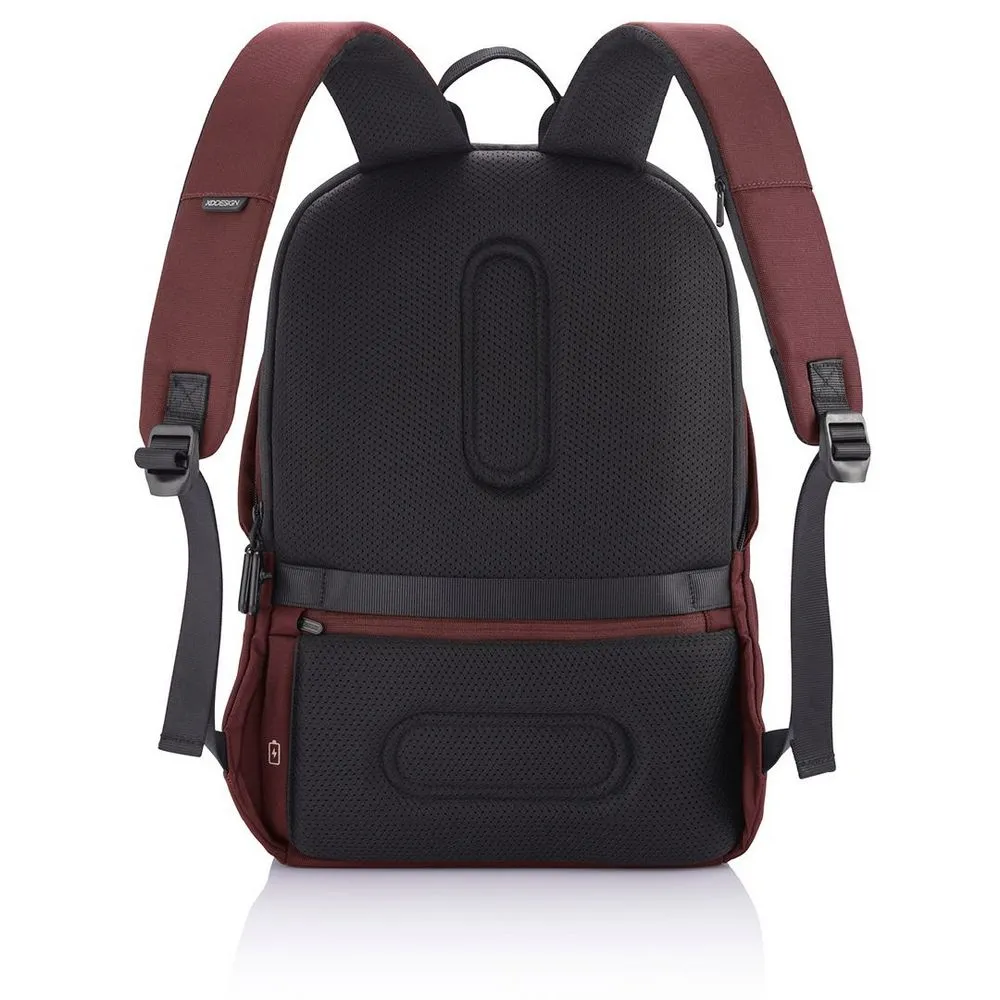 Rucsac pentru Laptop Bobby Soft, 15.6", Textil, Roșu