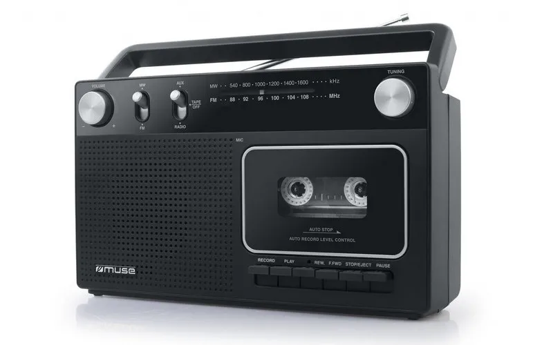 Radio portabil MUSE M-152 RC, Negru