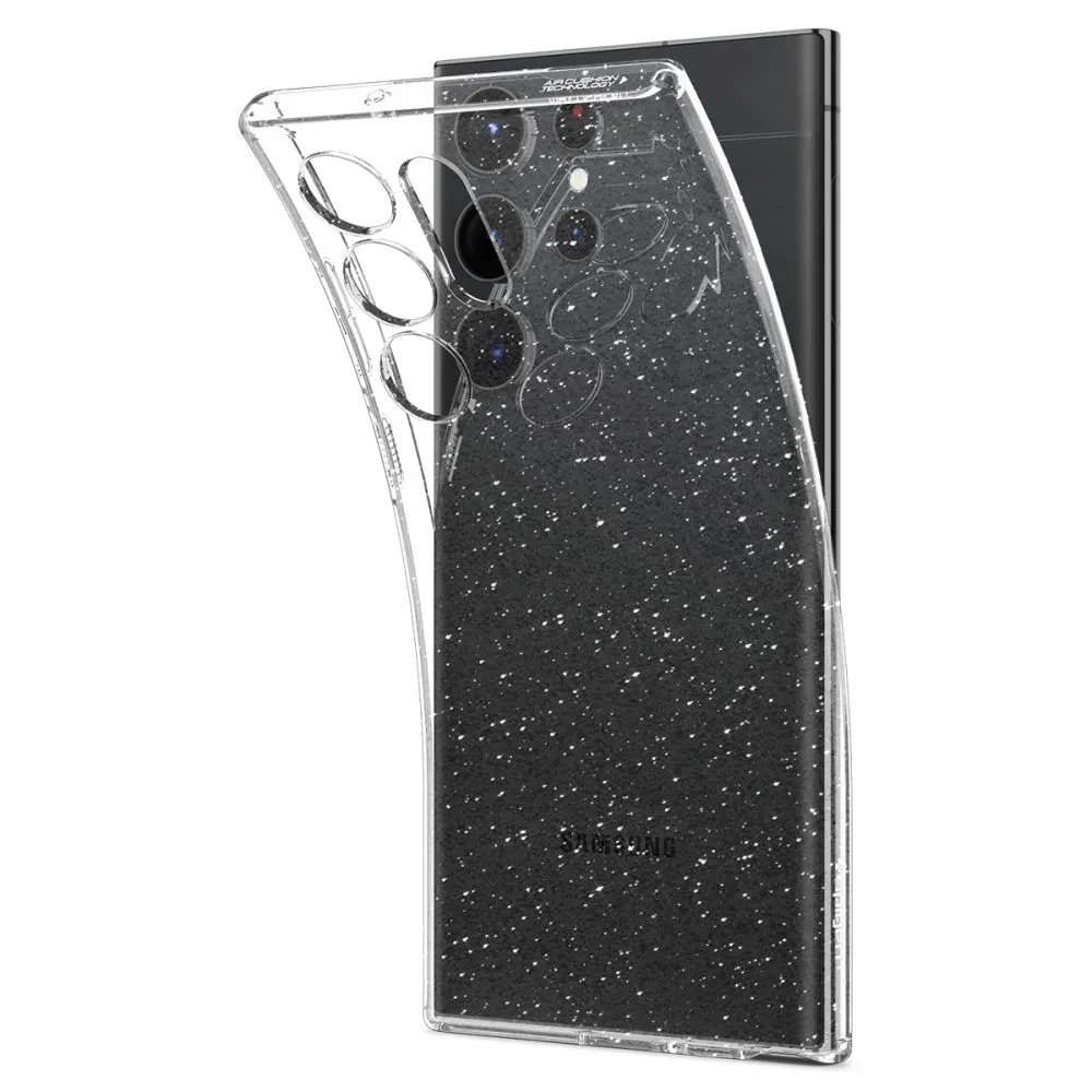 Husă Spigen Samsung S23 Ultra, Liquid Crystal, Cristal cu sclipici
