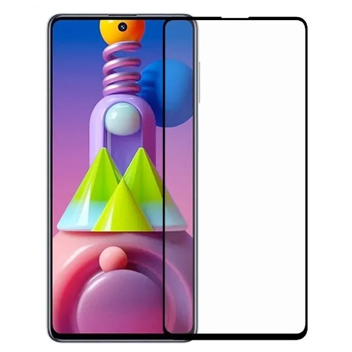 Sticlă de protecție Xcover Samsung Galaxy M51 All Glue, Negru