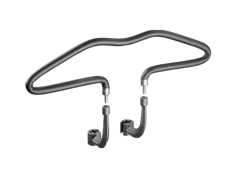 Cellular Car Headrest Jacket Hanger, Black