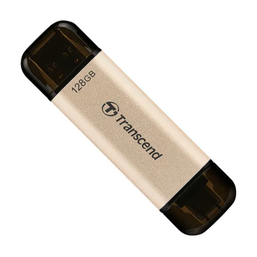 Memorie USB Transcend JetFlash 930C, 128GB, Auriu