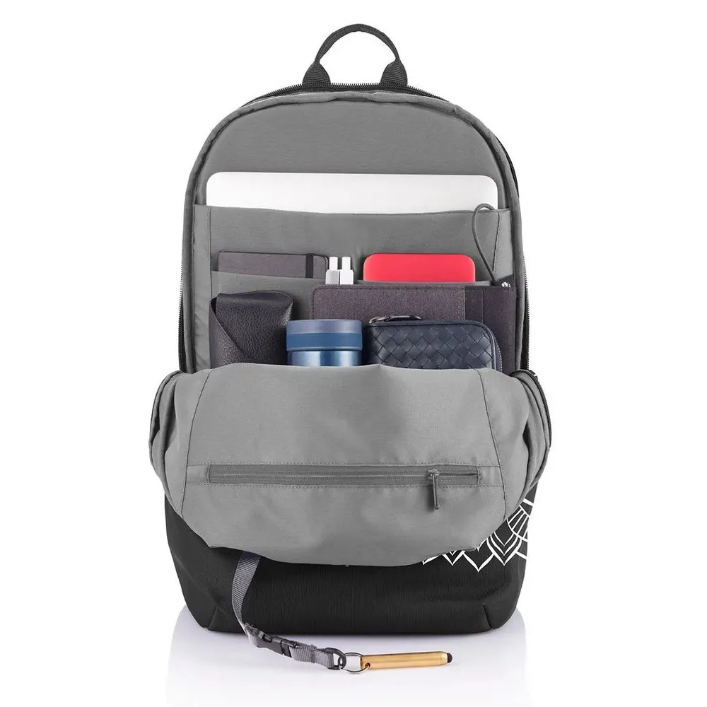 Rucsac zilnic Bobby Soft Art, 15.6", Textil, Negru