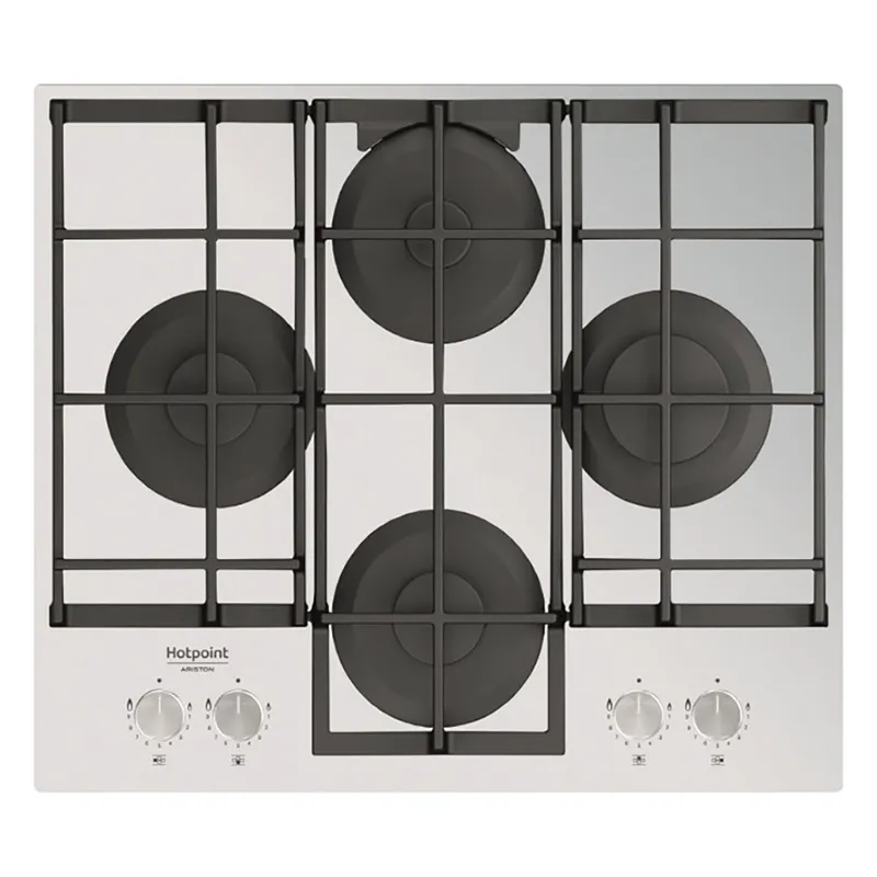 Plită pe gaz Hotpoint-Ariston HAGS 61F/WH, Alb