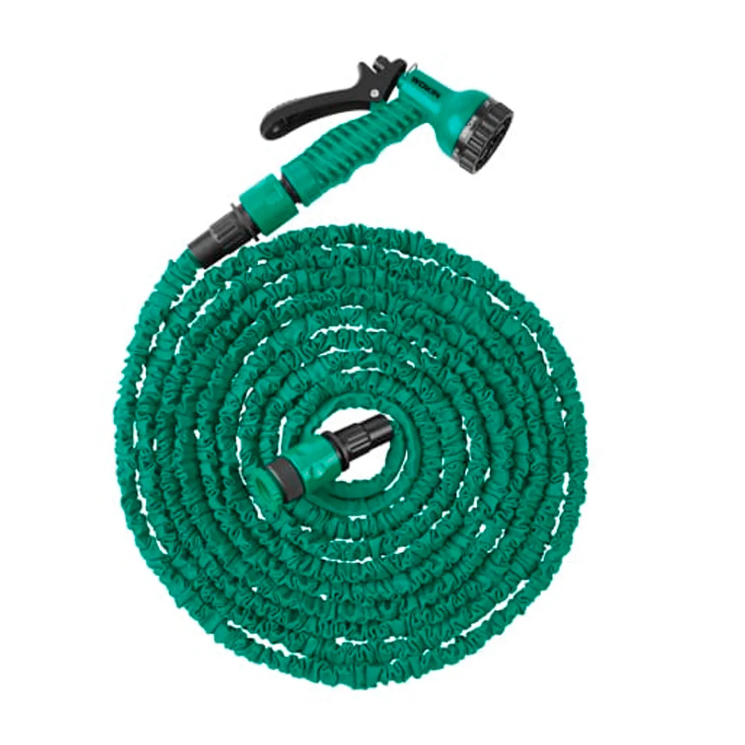 Furtun de gradina extensibil WOKIN 2.5 m - 7.5 m cu 7 duze in set