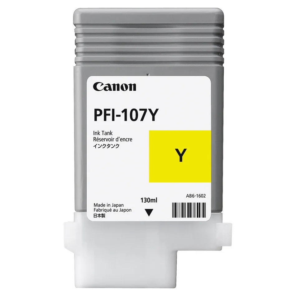 Cartuș de cerneală Canon PFI-107, 6708B001, Galben