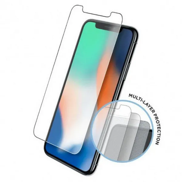 Sticlă de protecție Eiger iPhone 11 Pro Max/XS Max Tri Flex SP, Negru