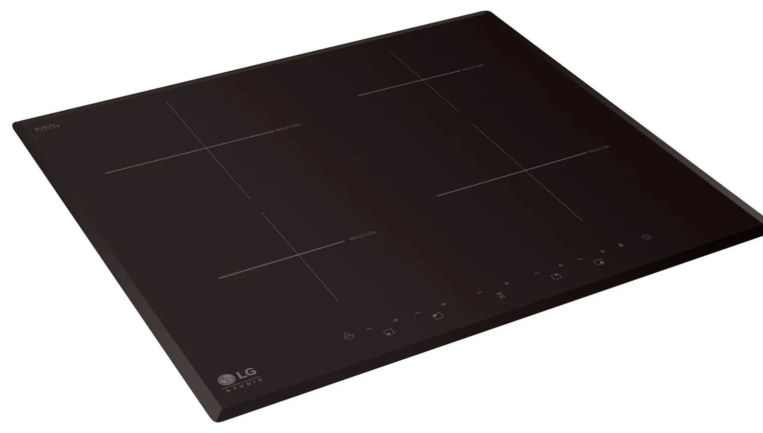 Plită cu inducție LG HU642VH, Negru