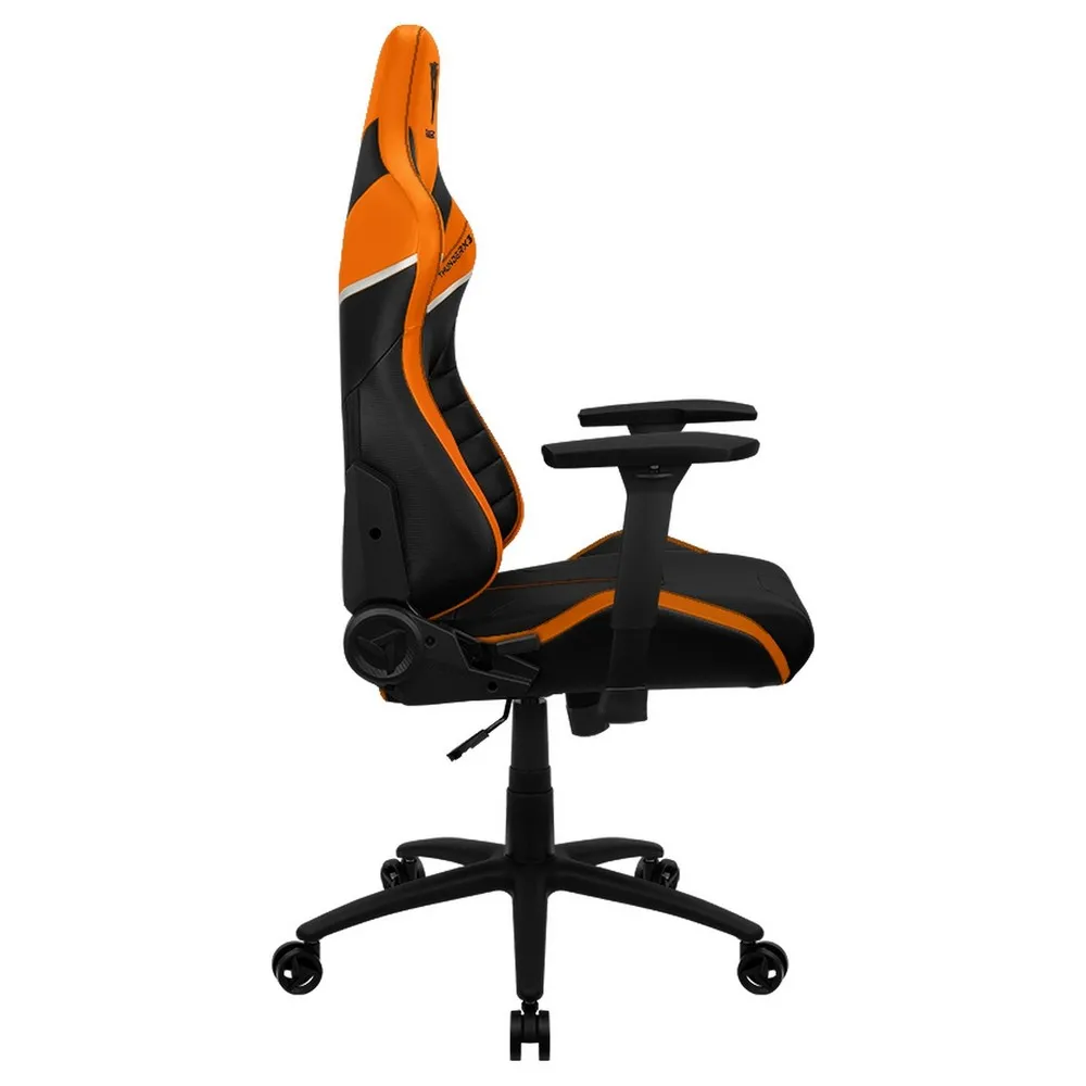 Scaun Gaming ThunderX3 TC5, PU Piele, Negru/Portocaliu