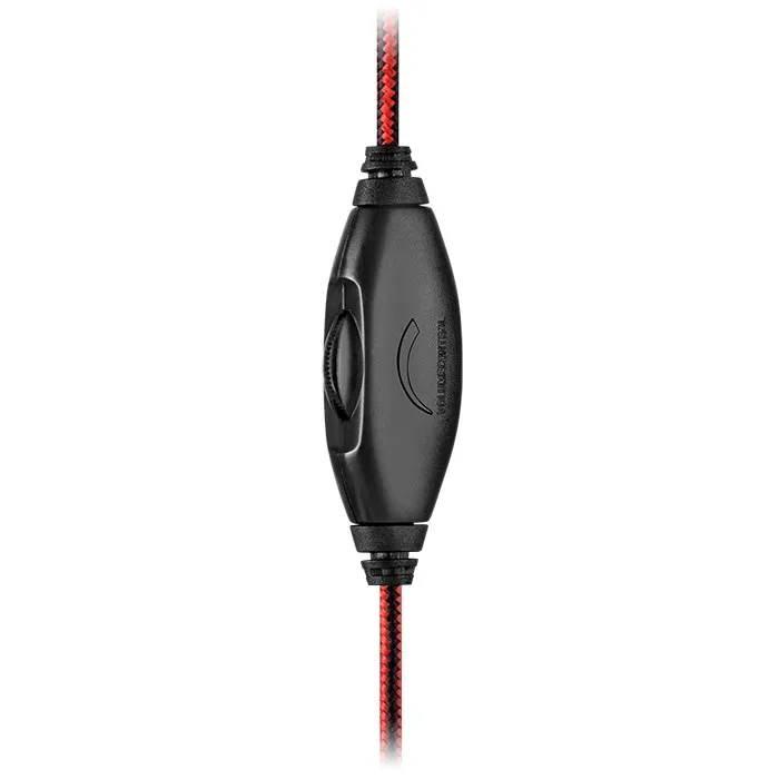 Gaming Headset SVEN AP-G007MV, 40mm drivers, 20-20000Hz, 32 Ohm, 108dB, 210g., 3.5mm, Black/Red