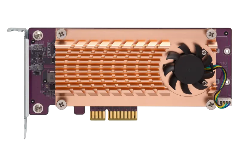Card de expansiune NAS Qnap QM2-2P-244A, Bronz