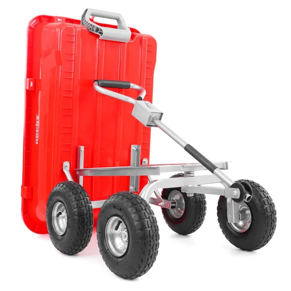 Carucior pentru gradina cuva plastic 85 L HECHT 52150