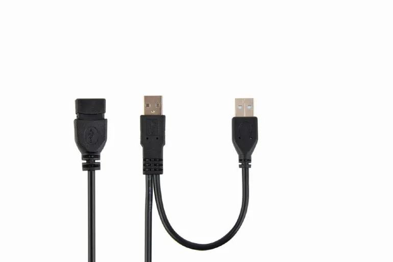 Cablu de comunicație Cablexpert CCP-USB22-AMAF-6, 2AM/AF/USB Type-A (F), 1,8m, Negru