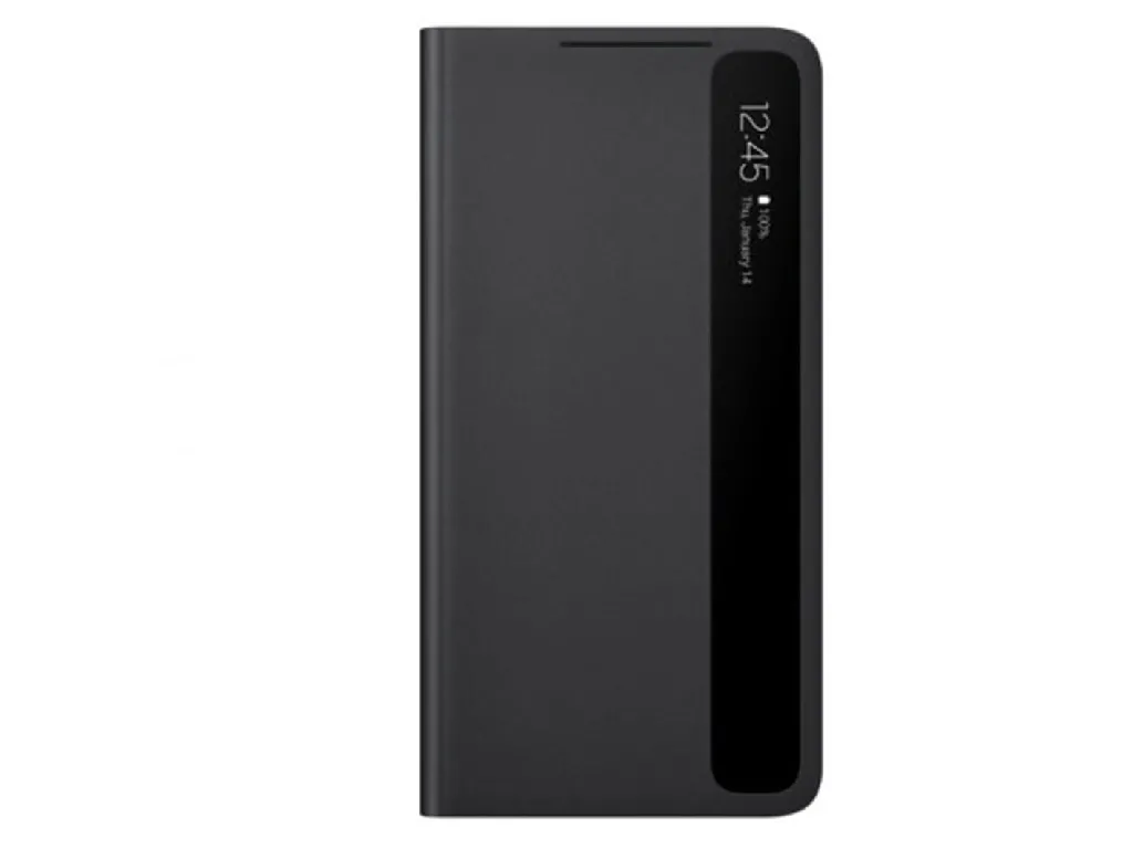 Husă Samsung Smart Clear View Cover for Galaxy S21, Negru