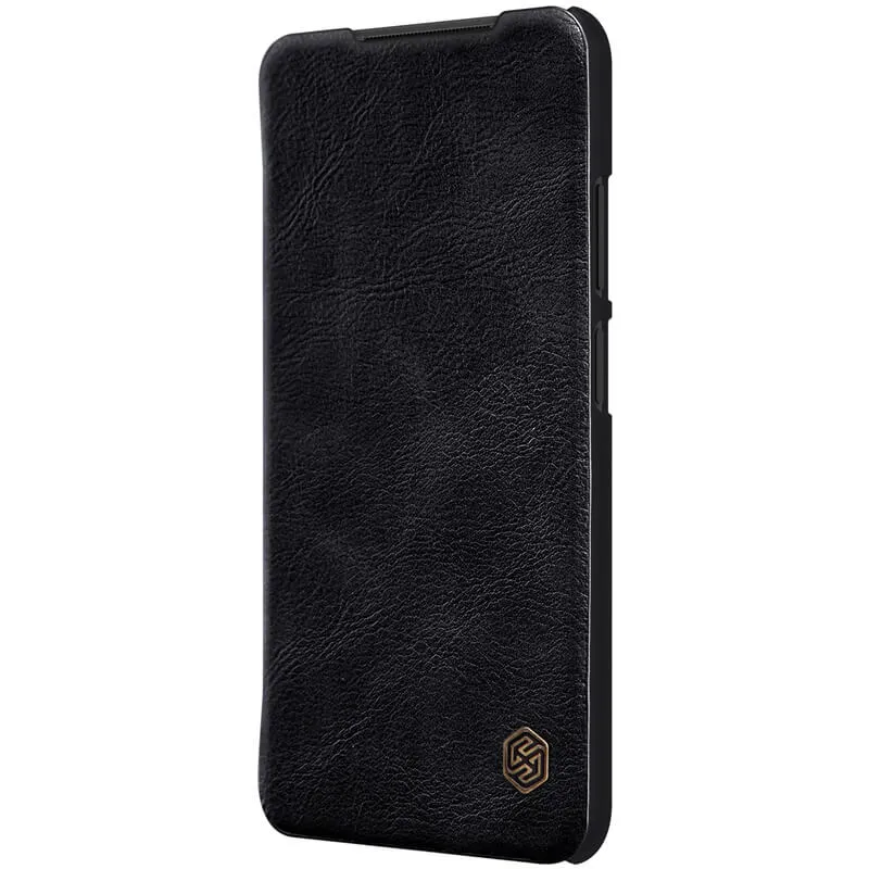 Husă tip carte Nillkin RedMi Note 10, Qin LC, Negru