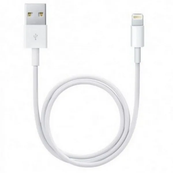 Cablu încărcare și sincronizare APC Electronic AP531043, USB Type-A/Lightning, 1m, Alb