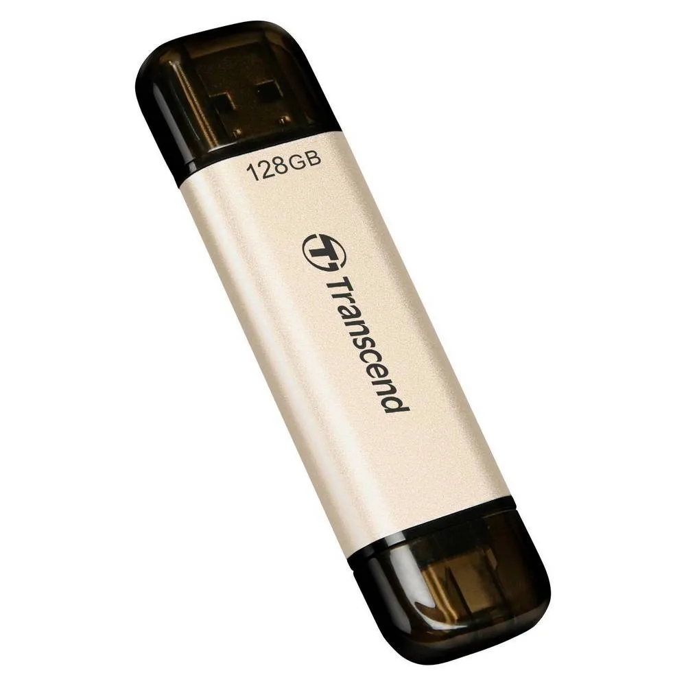 Memorie USB Transcend JetFlash 930C, 128GB, Auriu