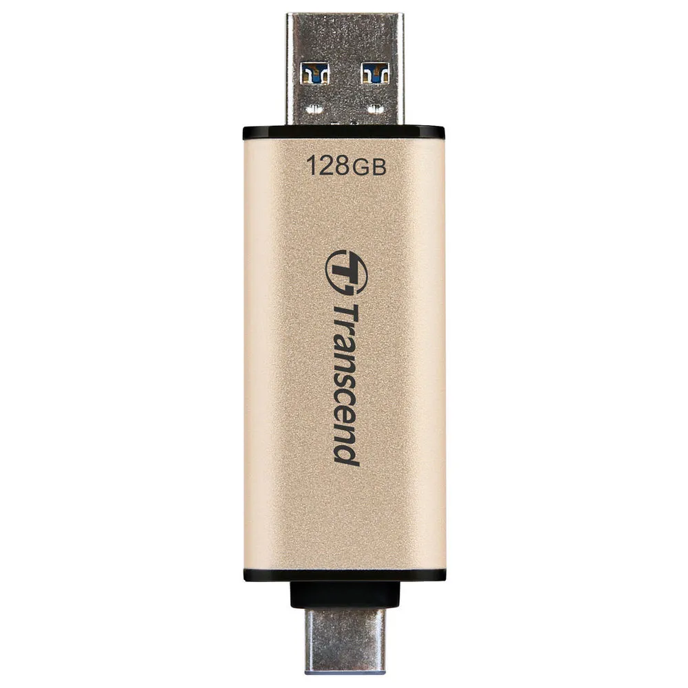 Memorie USB Transcend JetFlash 930C, 128GB, Auriu