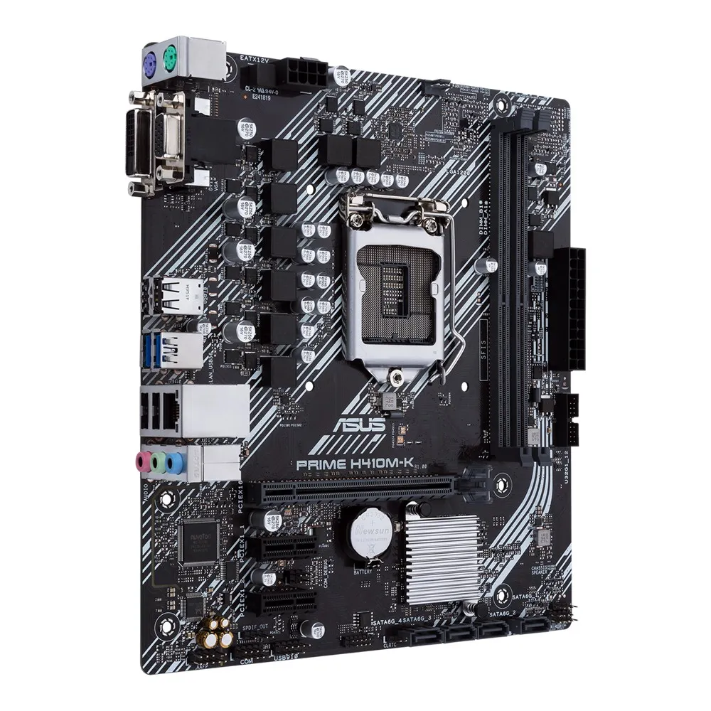 Placă de bază ASUS PRIME H410M-K, LGA1200, Intel H410, Micro-ATX