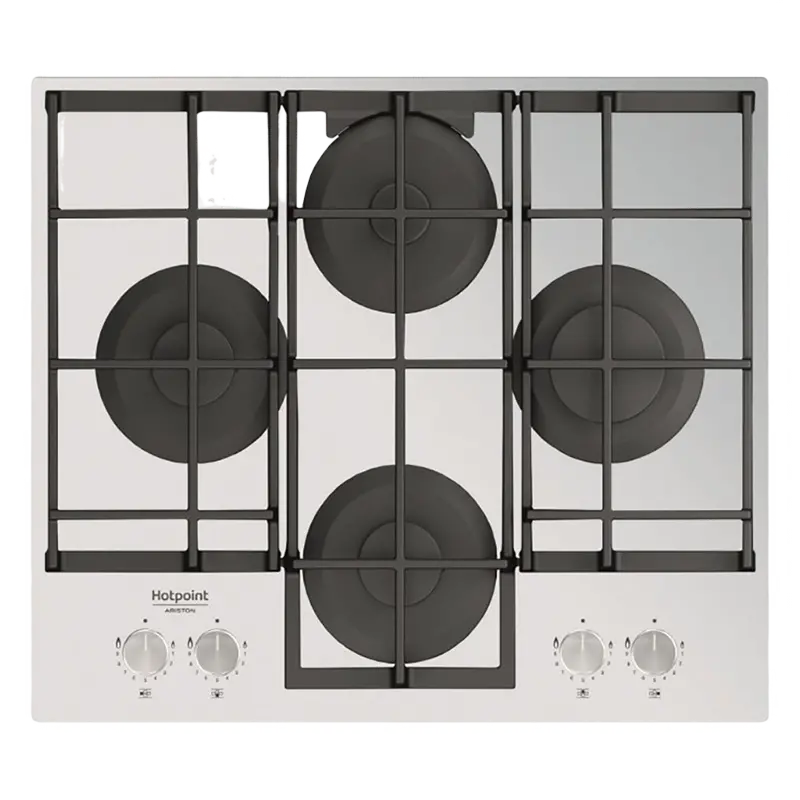Plită pe gaz Hotpoint-Ariston HAGS 61F/WH, Alb