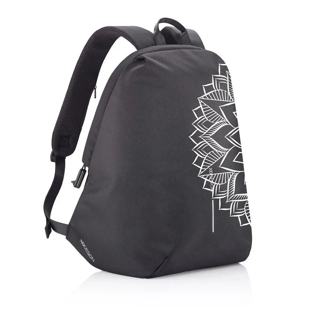 Rucsac zilnic Bobby Soft Art, 15.6", Textil, Negru