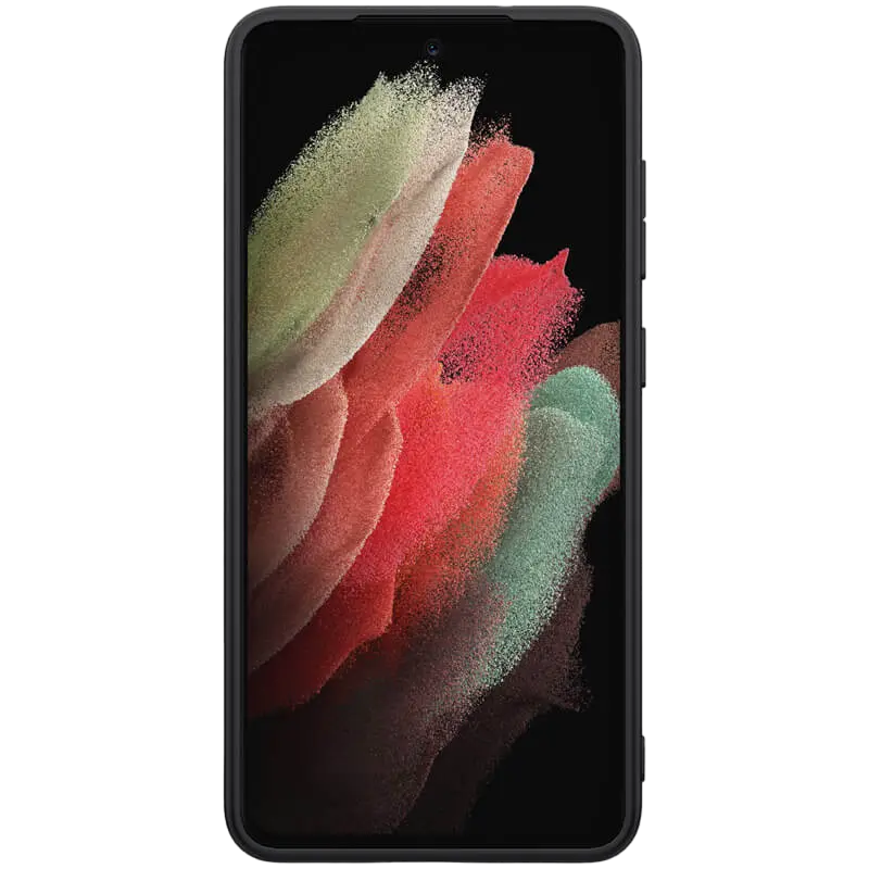 Husă Nillkin Nillkin Sam. Gal. S21 FE, Textured Case, Black, Negru