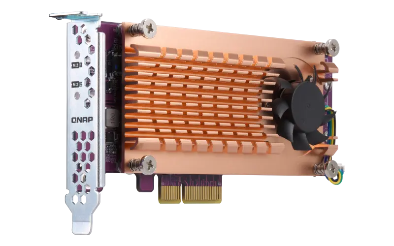 Card de expansiune NAS Qnap QM2-2P-244A, Bronz