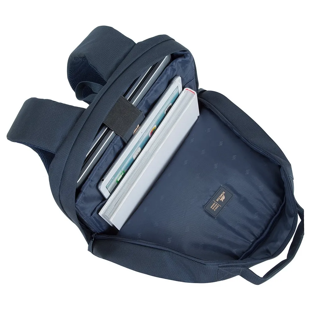 Rucsac pentru Laptop RivaCase Tegel, 17.3", Polyester, Albastru închis