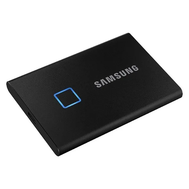 SSD portabil extern Samsung Portable SSD T7 Touch,  2 TB, Negru (MU-PC2T0K/WW)