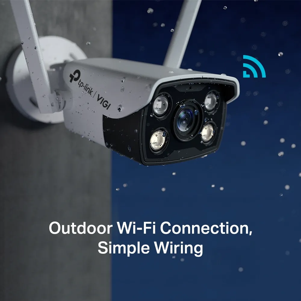 Camera de supraveghere IP TP-LINK VIGI C340-W (4mm), Alb