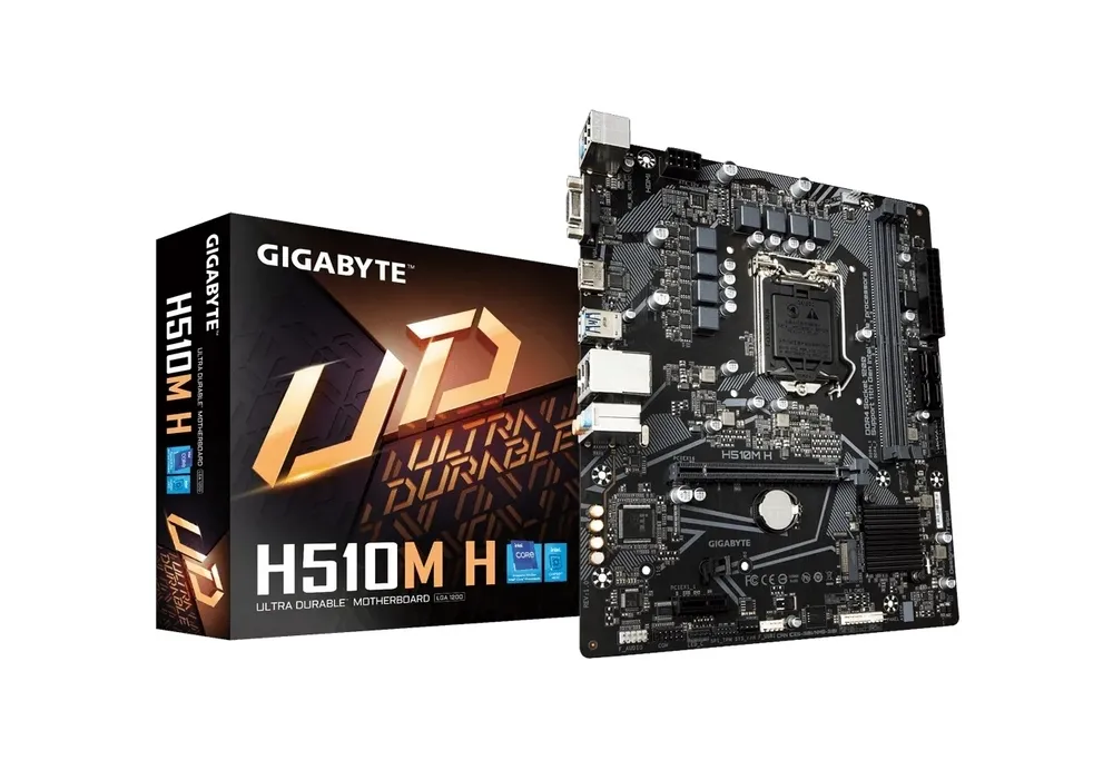 Placă de bază Gigabyte H510M H, LGA1200, Intel H510, Micro-ATX