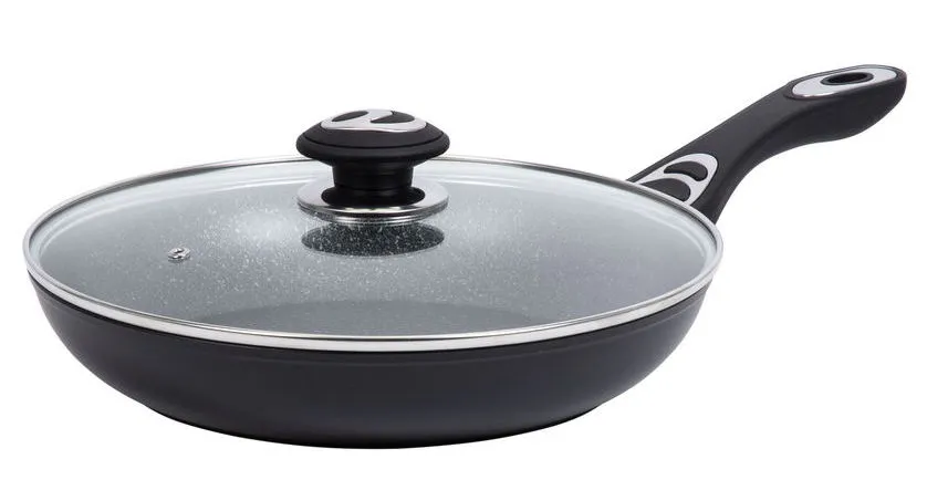 Tigaie RESTO 93154, 28cm, Negru