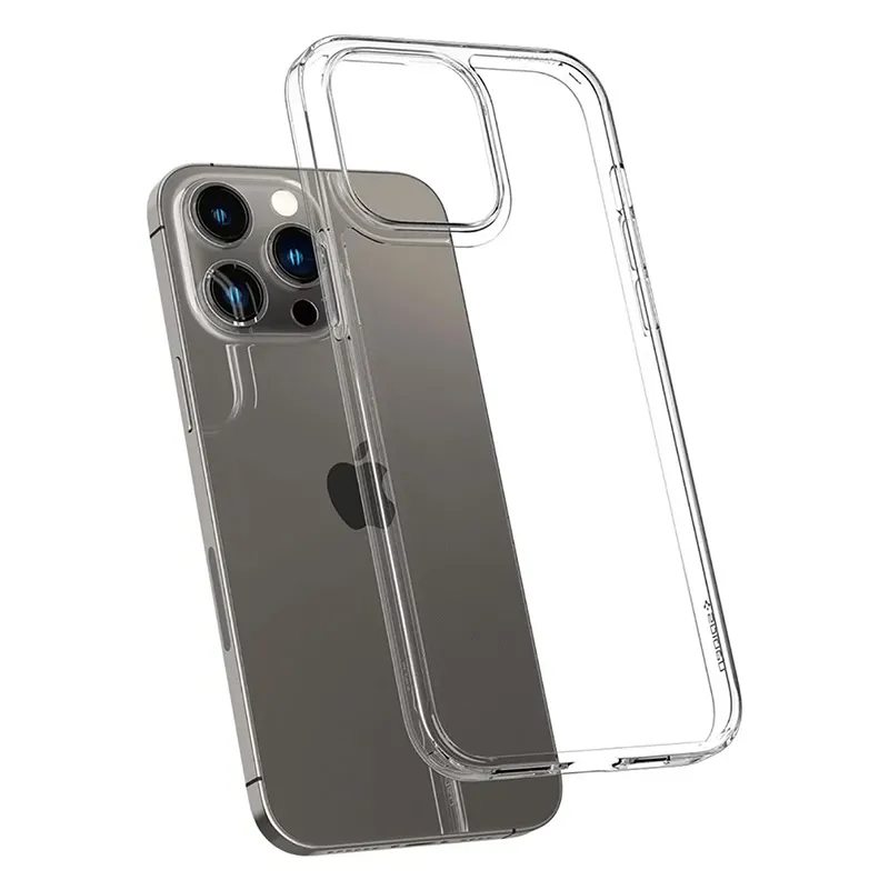 Husă Spigen iPhone 14 Pro Max, Airskin Hybrid, Transparent