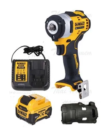 Masina de insurubat cu impact cu ac-tor DeWALT DCF901P1G XR BL Li-Ion 12V  1 x 5Ah; mandrina 1/2