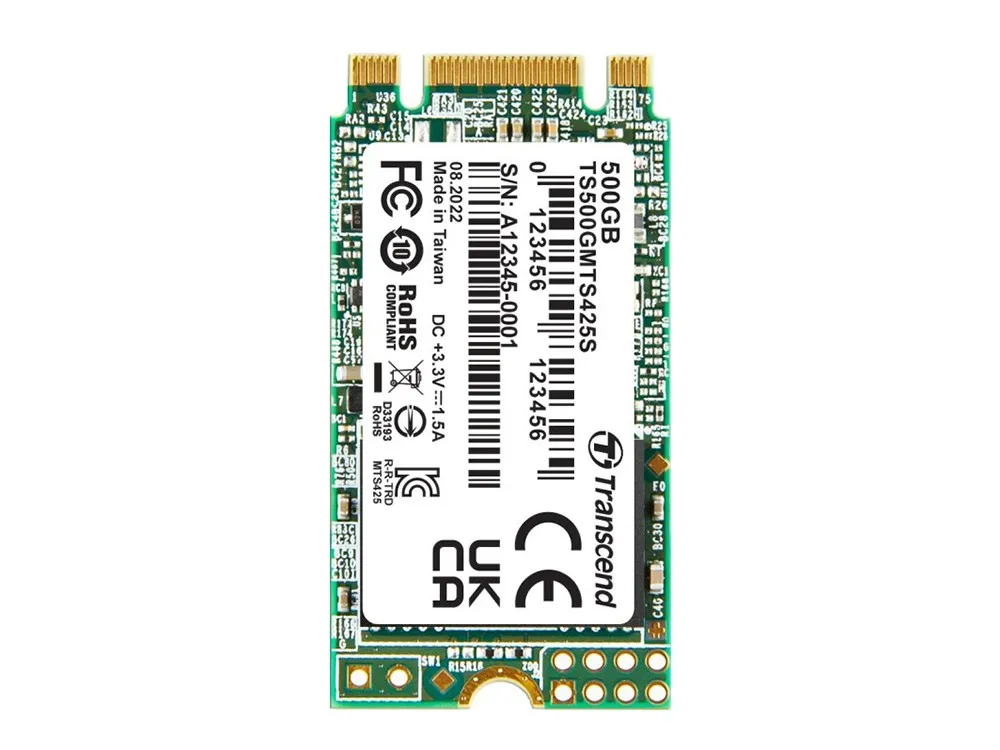 Unitate SSD Transcend 425S, 500GB, TS500GMTS425S