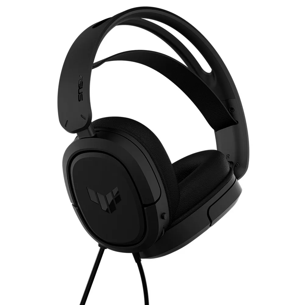 Căști gaming ASUS TUF Gaming H1, Cu fir, Negru