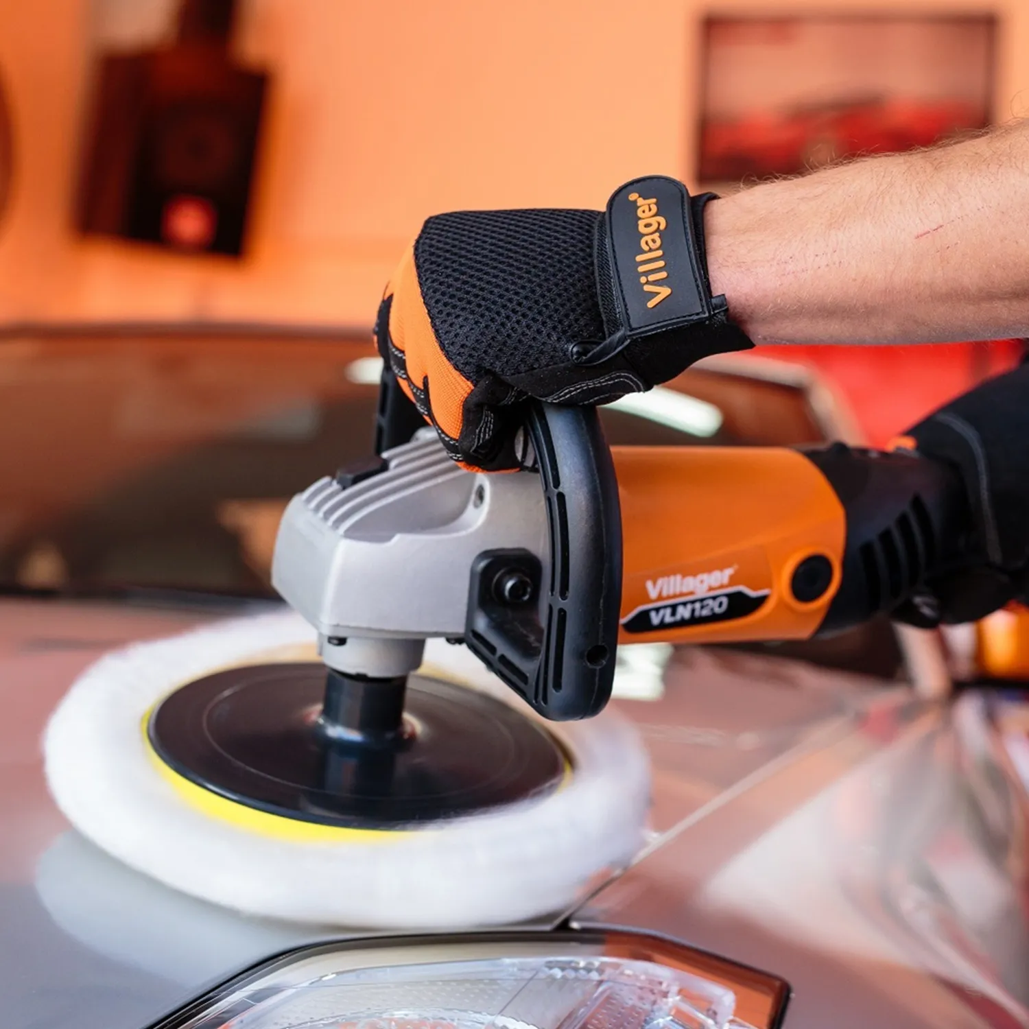 Polizor unghiular de lustruit Villager VLN 120 1200 W 