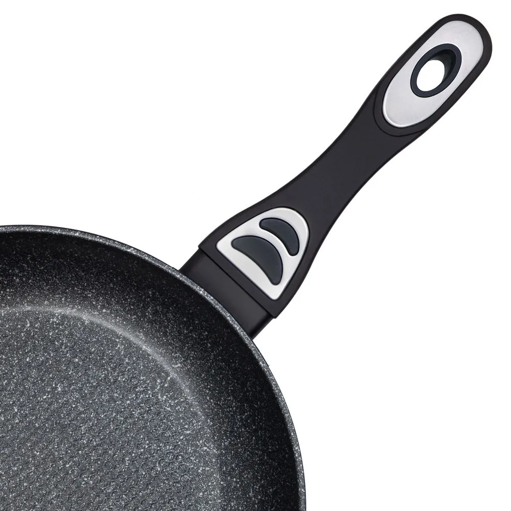Tigaie RESTO 93154, 28cm, Negru