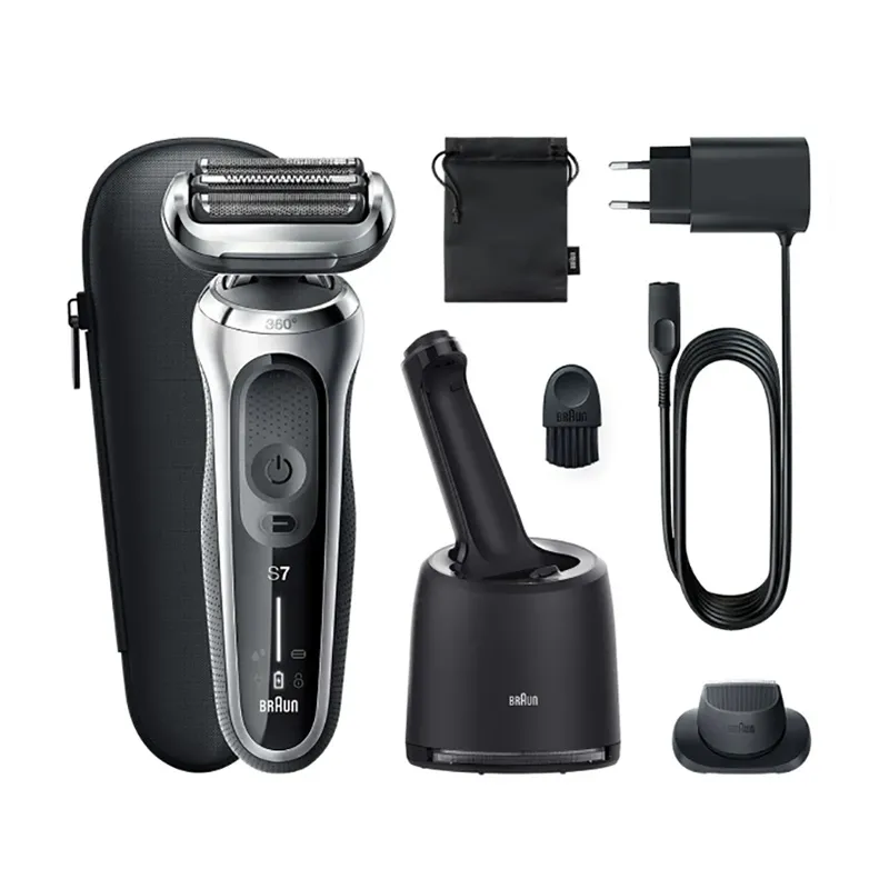 Aparat de ras electric Braun 71-S7200cc, Argintiu