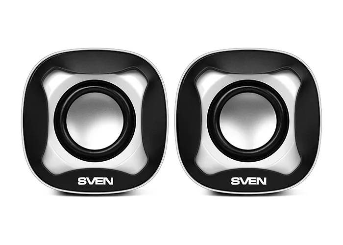 Boxe pentru calculator 2.0 SVEN "170", Negru/Alb