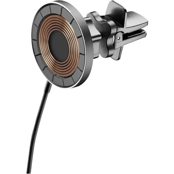 Incărcător auto Cellularline Touch Air Mag, 7.5 W, Negru